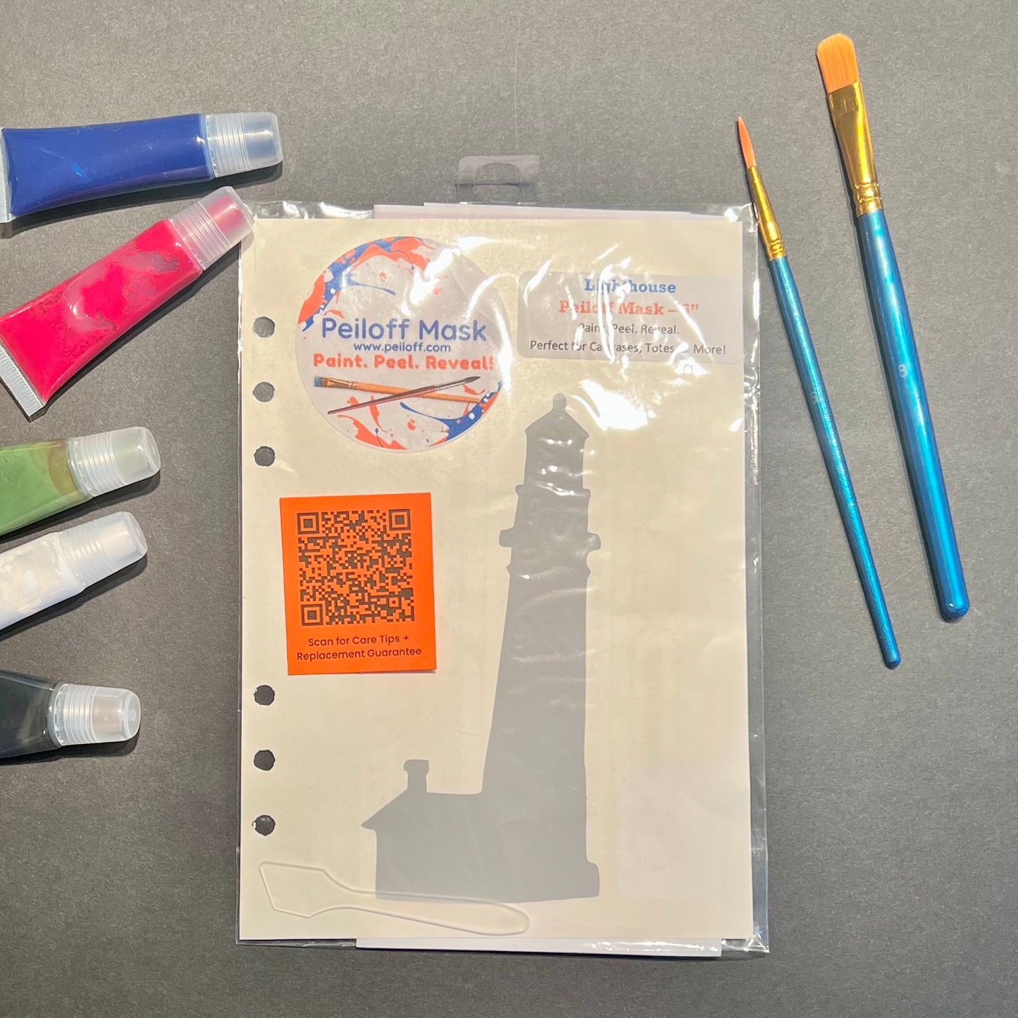 Lighthouse Adhesive Stencil – 6”