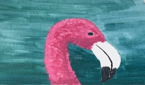Flamingo Acrylic Painting Kit