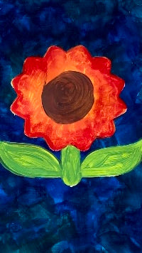 Sunflower Reusable Stencil + Lesson Plan (Ages 6+)