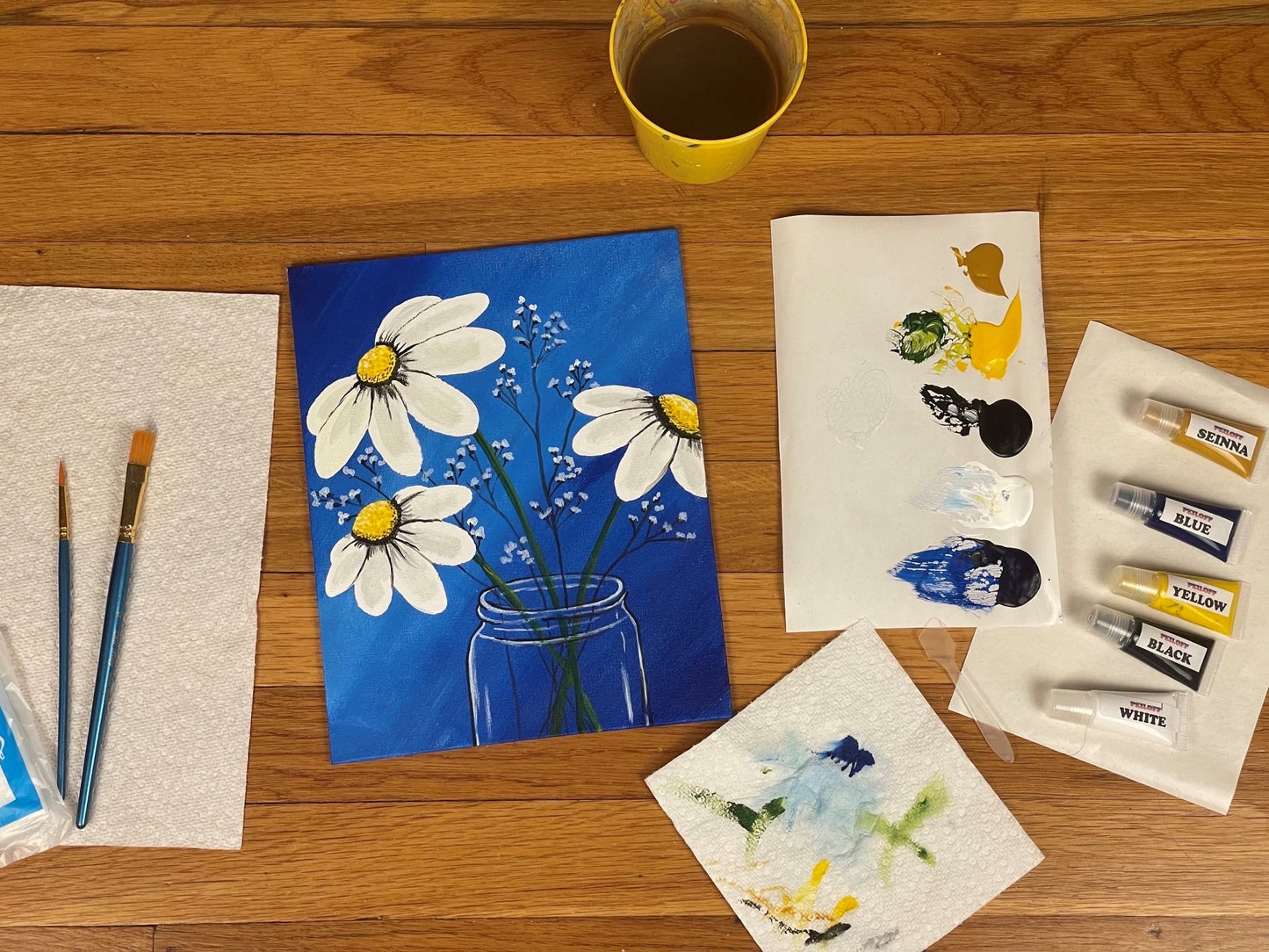 Jar of Daisies