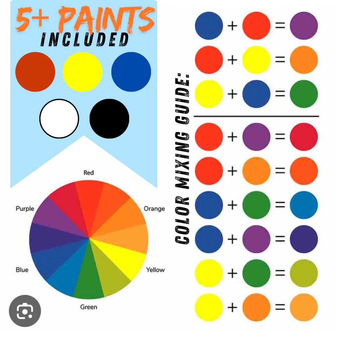 Statue of Liberty Fireworks Acrylic Painting Kit