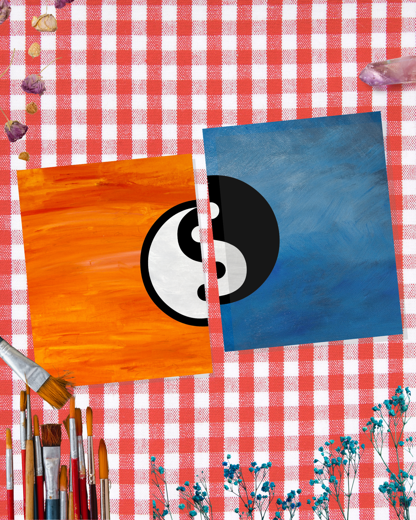 Yin Yang Better Together Acrylic Painting Kit