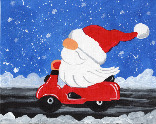 Holiday Ride Paint Party Box