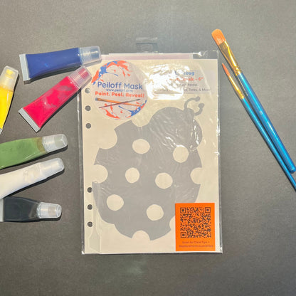 Ladybug Adhesive Stencil – 6”