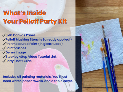 Animals & Insects DIY Painting Party Kit - 4,8,or 12 pack