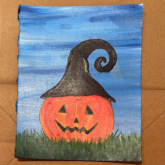 Jack-O’-Lantern Adhesive Stencil – 6”