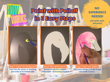 Animals & Insects DIY Painting Party Kit - 4,8,or 12 pack