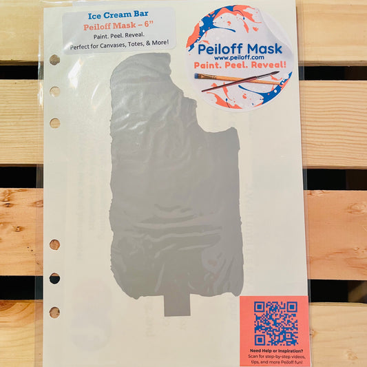 Ice Cream Bar – Clearance Stencil (6")