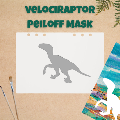 Velociraptor Dinosaur Peiloff Mask