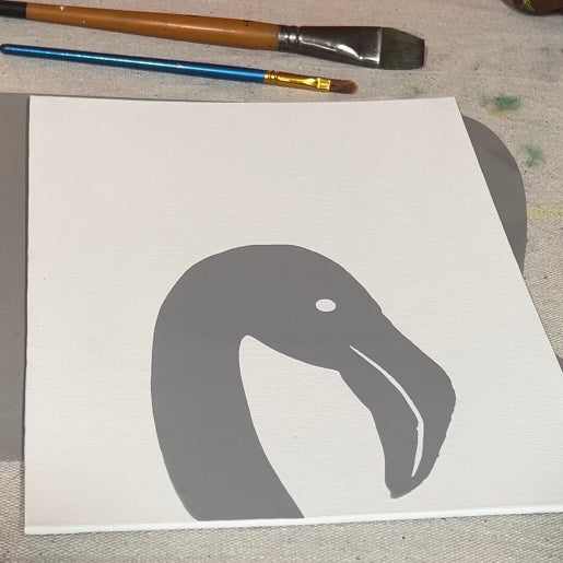 Flamingo Peiloff Stencil – Solo Pack or 4 Pack