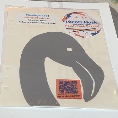 Flamingo Peiloff Stencil – Solo Pack or 4 Pack