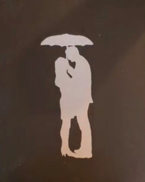 Couple in the Rain