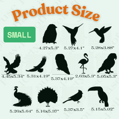 Birds Peiloff Mask Bundle - 12 Pack