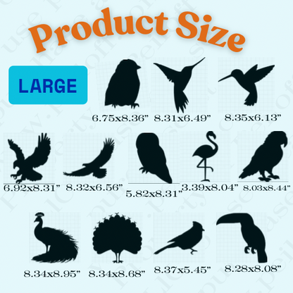 Birds Peiloff Mask Bundle - 12 Pack