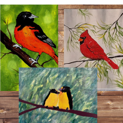 Birds Peiloff Mask Bundle - 12 Pack