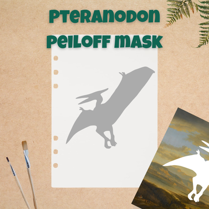 Pteranodon Dinosaur Peiloff Mask