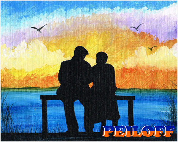 Couple on a Bench
